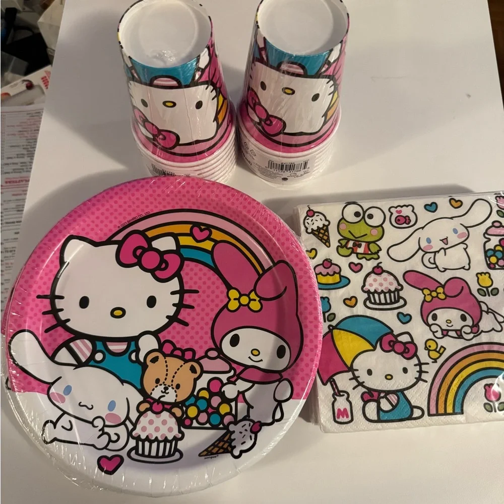 Hello kitty Party Set - Picture 2 of 6
